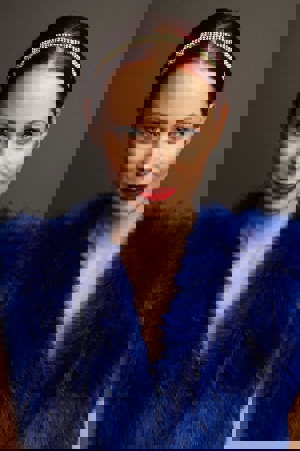 diamante headband festival hair