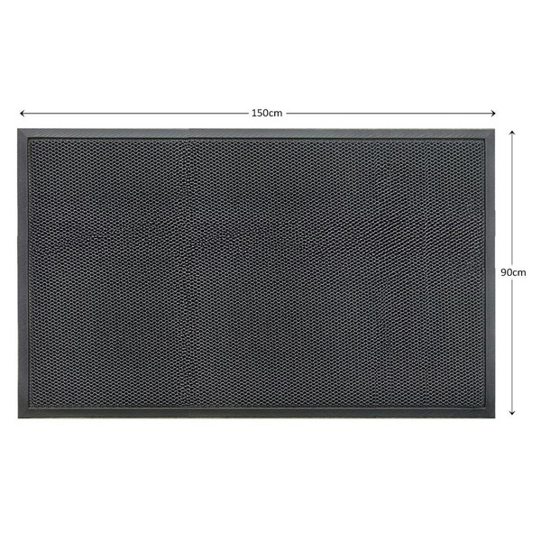 Nicoman Meshmat Entrance Doormat - Dark Grey - 150cm x 90cm
