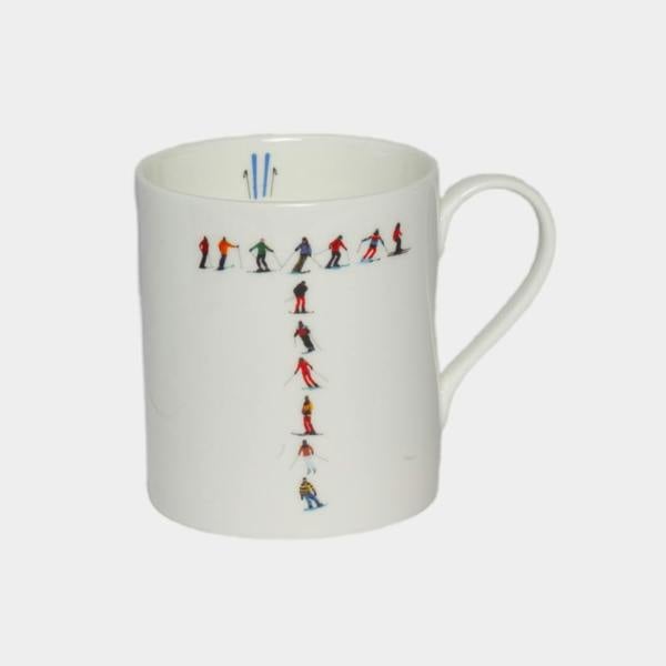 Powderhound Alphabet Ski Mug T