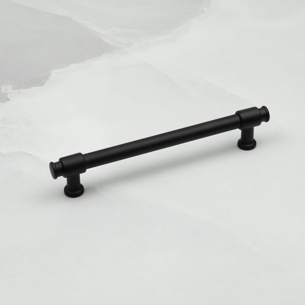 Handle & Home Matt Black Industrial Pipe Pulls