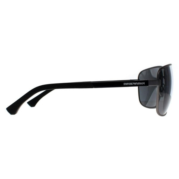 Emporio Armani Sunglasses 2033 3130/87 Ruthenium Rubber Grey