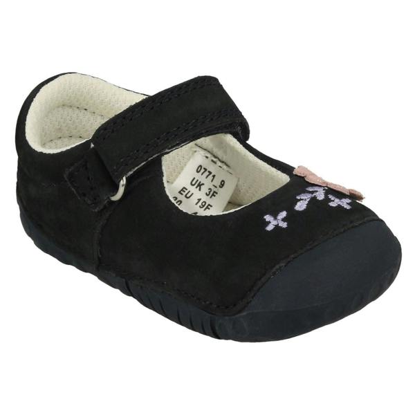 Start-rite Girls Startrite Flower Detailed Shoes Petal