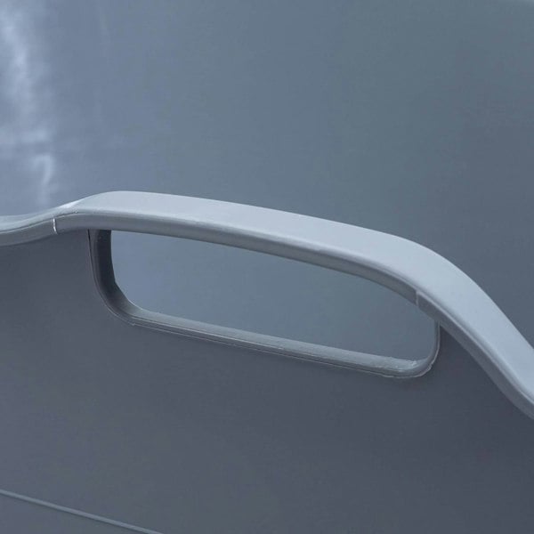 Fimous Bathtub for Adults, Soaking Bathtub for Hot Bath and Ice Bath Freestanding Bath Tub Grey