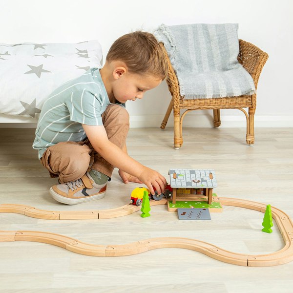 Bigjigs Rail Barnyard Train Set Accessory