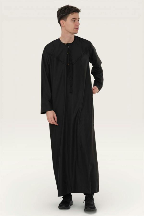 Infinity Leather Men's Eid Moroccan Jubba Robe Djellaba Ramadan Eid Thobe - HM11