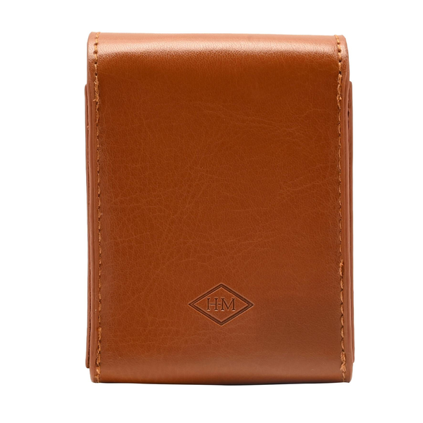 Harvey Makin Travel Playing Cards Set with Case - Tan