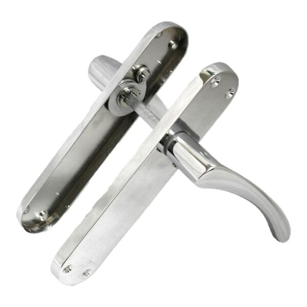 EDH Door Hardware Epsom Door Handle Internal Polished Chrome Twist Door Handle Set 6 Pairs