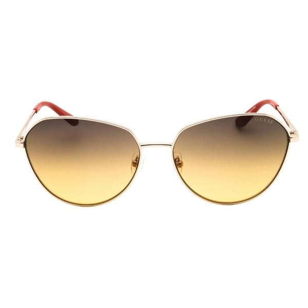 Guess GU00148 32F gold / gradient brown Sunglasses Women One Size