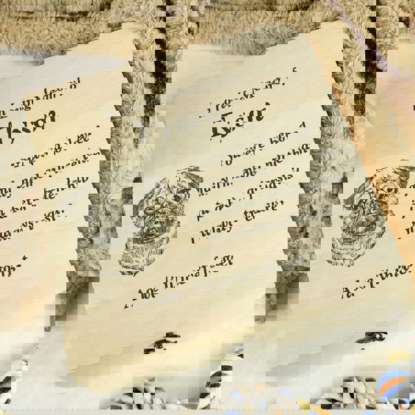 Personalised Memento Company Personalised Dog Breed Memorial Large Keepsake Box