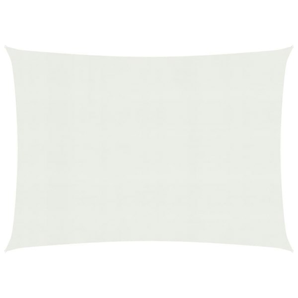 Berkfield Sunshade Sail 160 g/m�__ White 6x7 m HDPE