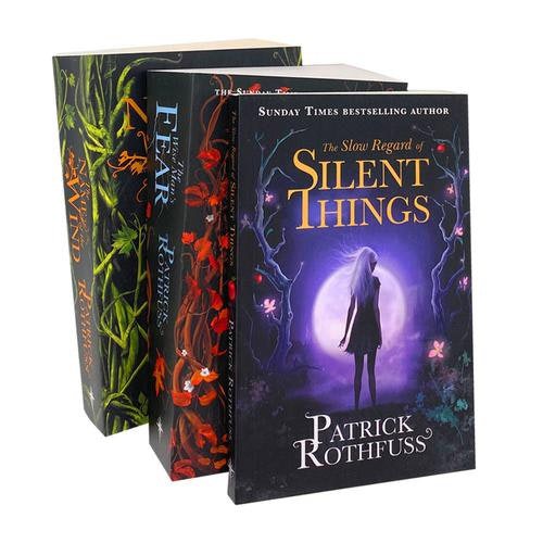 Kingkiller Chronicle Patrick Rothfuss Collection 3 Books Set