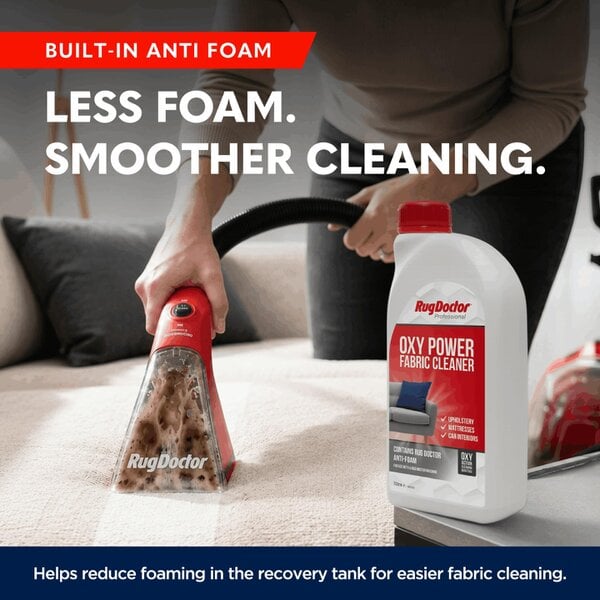 Rug Doctor Oxy Power Fabric Cleaner with Anti Foam, 1 Litre