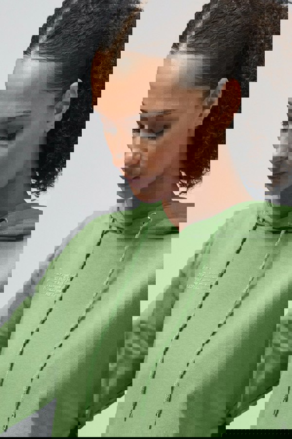 ENORSIA Slogan Life Tonnel Rib Hoodies