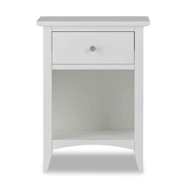 Statement Furniture Edward Hopper Bedside Table Modern 1 Drawer Nightstand Assembled