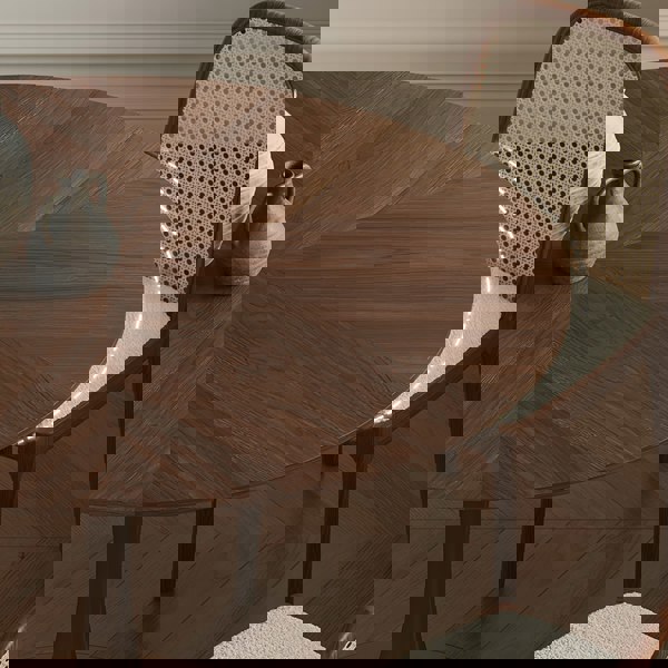 Justina Small Round Dining Table, Solid Wood-Rit Concept-Rit Concept