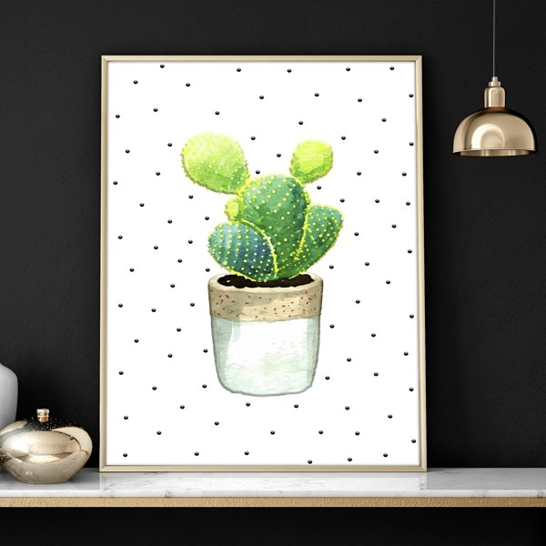 Wall pictures for Kitchen | set of 3 Succulents prints