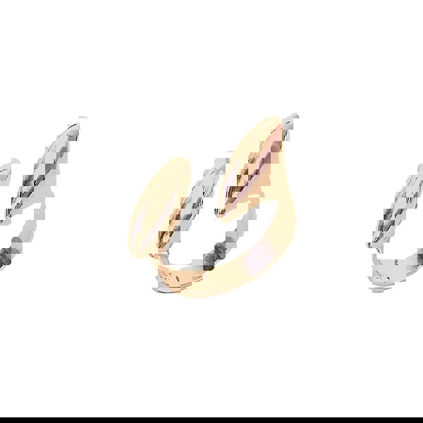 Spero London Double Marquise Sterling Silver Adjustable Ring