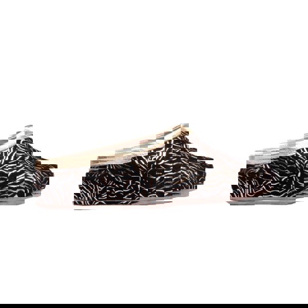 Chaleur SORELLA Womens Mule Slippers Black/Gold