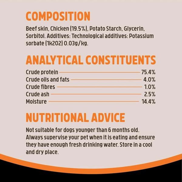 Rosewood Chicken Trio Sticks Dog Treats 90g