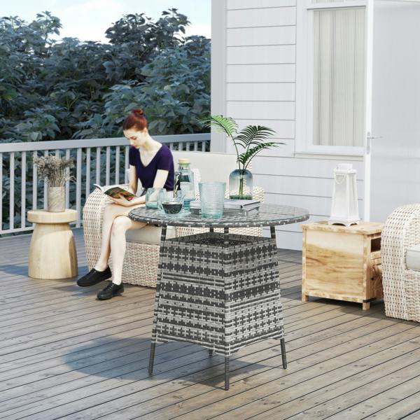 Rattan Dining Table