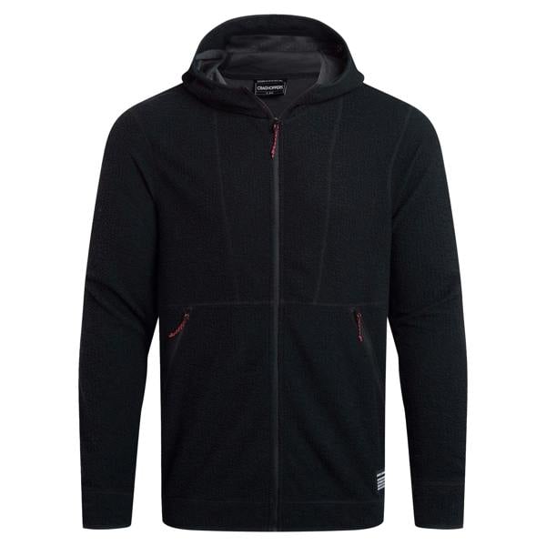 Craghoppers Mens Compresslite Hooded Fleece Jacket - Black - 