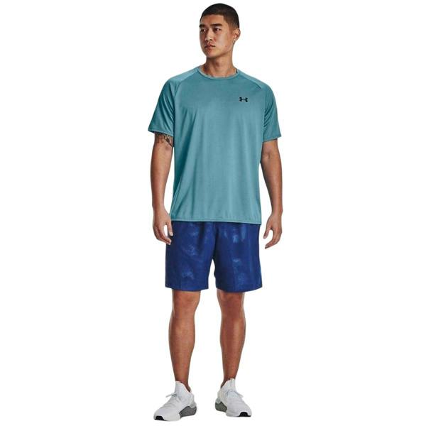Under Armour Mens Performance Athletic Workout Shorts - Blue - 