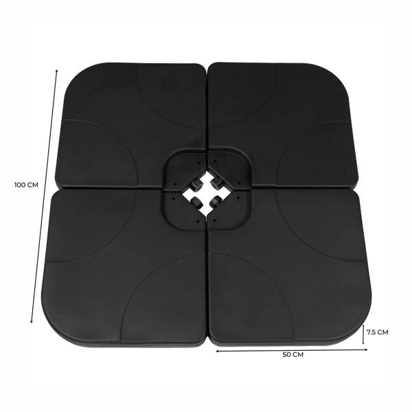 Jardi Cantilever Parasol Base – Square x 4