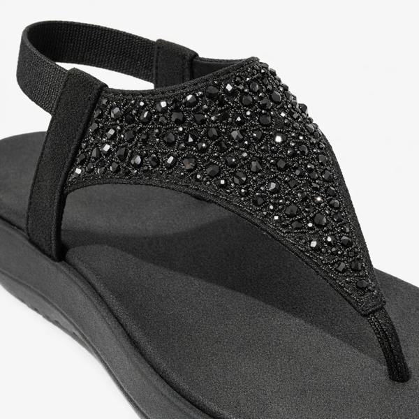 Skechers MEDITATION LUXE-MODERN EVENT Slingback Sandals Slingback Sandals   in  Black