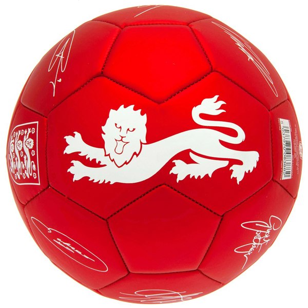 England FA Signature Football - Red