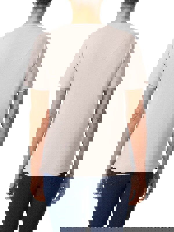 PennyPlain Diamante Sweetheart Neck Top - Cloud