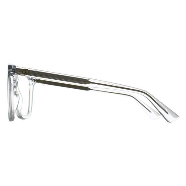 Gucci Glasses Frames GG1319O 003 Crystal with Gold Women