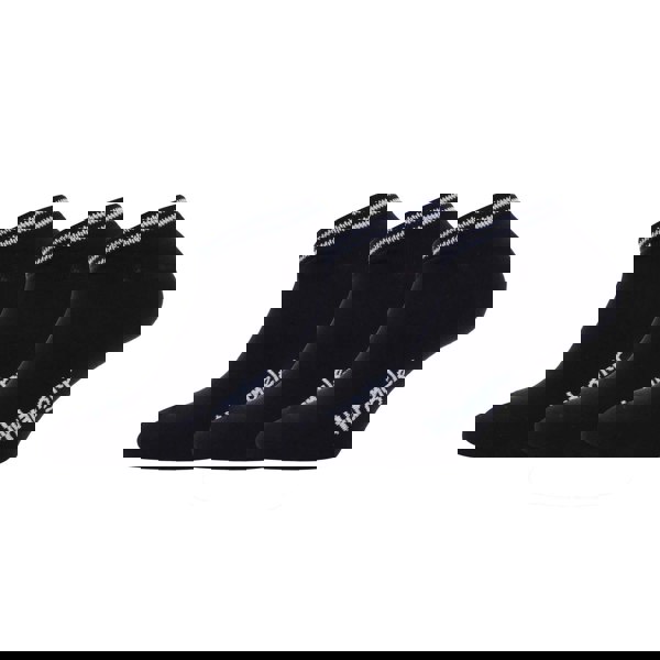 Wrangler Unisex Adult Trainers Liner Socks (Pack of 3) - Black