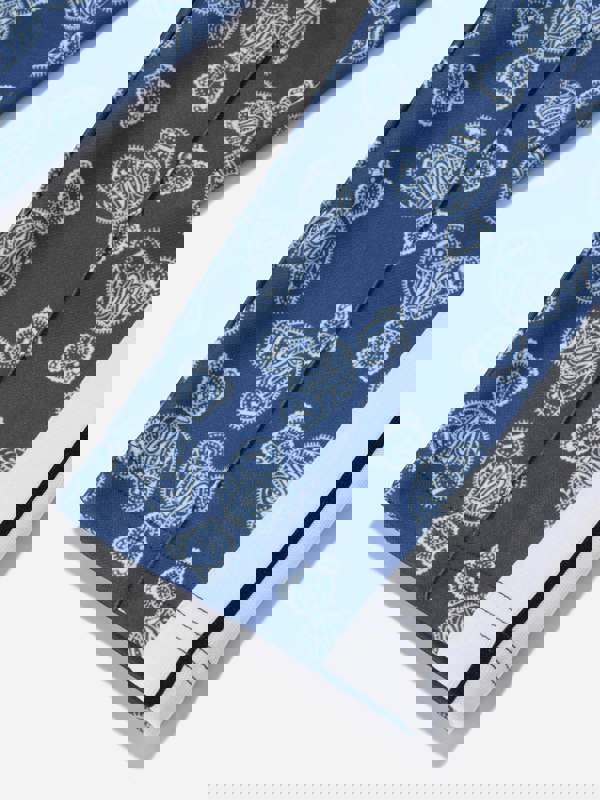 Palm Angels Boys AOP Bears Paisley Track Pants in Blue