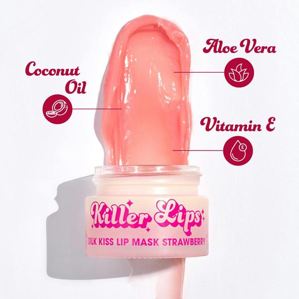 Killer Lips Silk Kiss Lip Mask - Strawberry