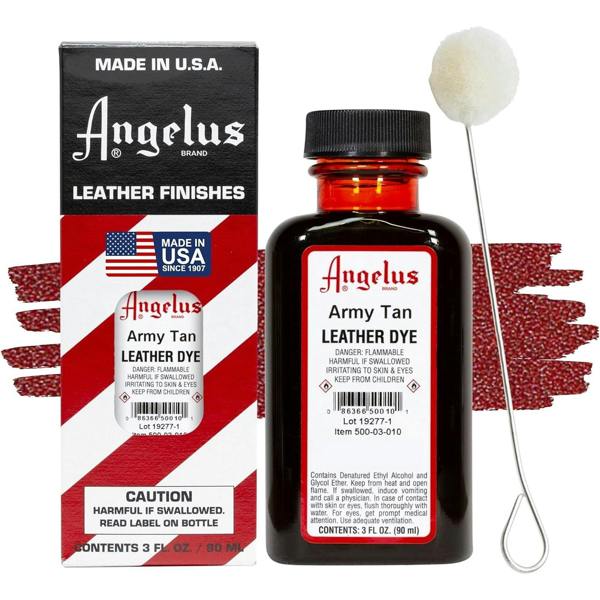 Angelus Leather Dye - Permanent Deep Penetrating Colour Change 3oz