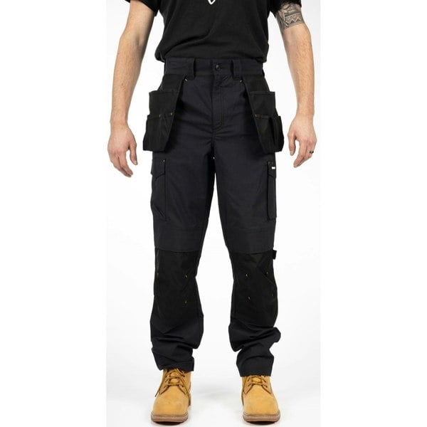 Caterpillar Nexus Holster Stretch Pocket Cotton Men's Outdoor Trousers - Black