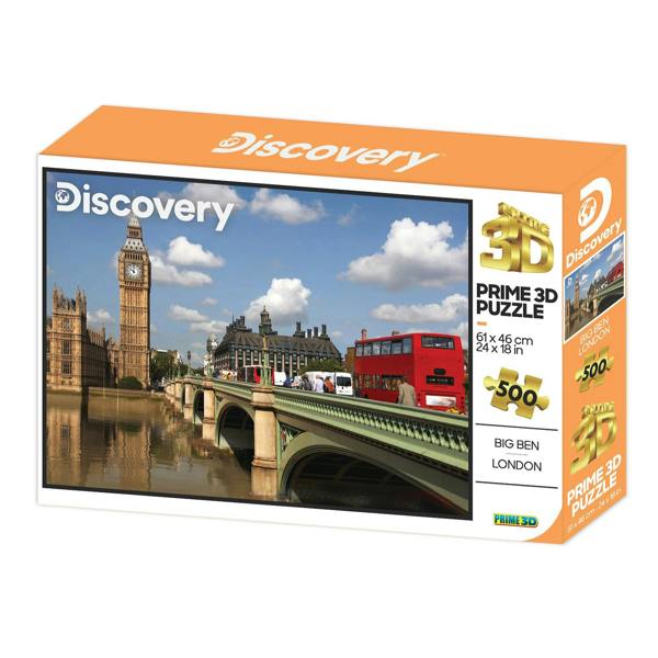 Prime 3D Puzzles Prime 3D Discovery Big Ben London Puzzle
