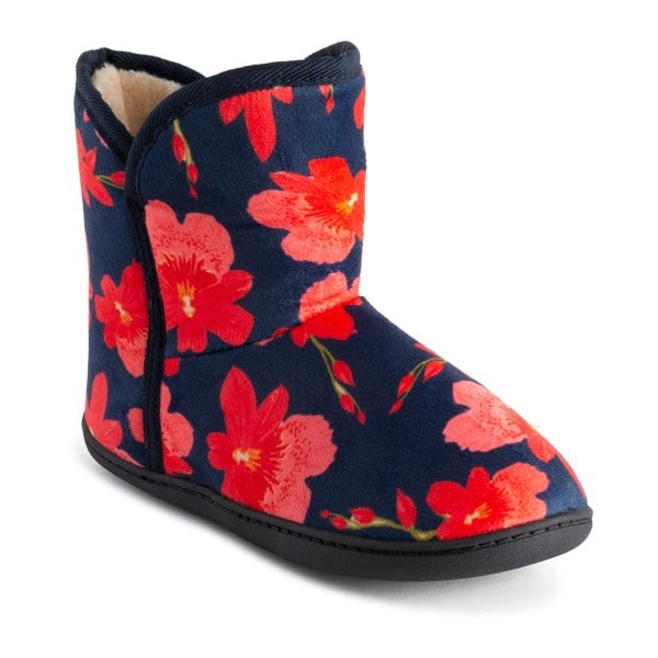 VIVA Polar Women's Memory Foam Faux Fur Rubber Sole Cosy Slippers