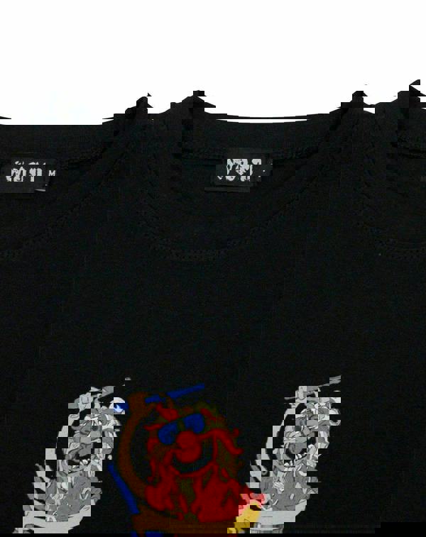 The Muppets Womens Black Animal Short Sleeved T-Shirt