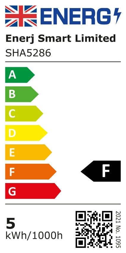ENER-J 5W GU10 Smart WiFi LED Bulb, Dimmable RGB & Tunable White Spotlight, Alexa & Google Home Compatible - Single Pack