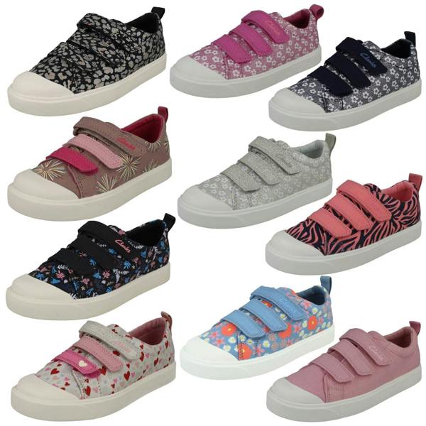 Clarks Girls Clarks Machine Washable Casual Shoes City Vibe