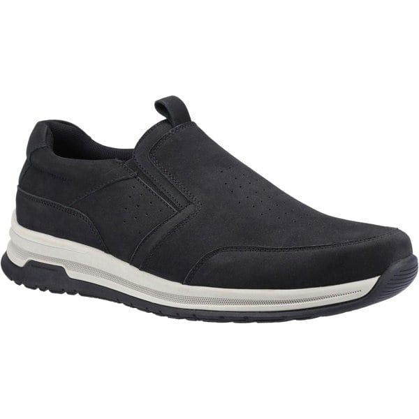Hush Puppies Cole Men's Shoes in Black Nubuck