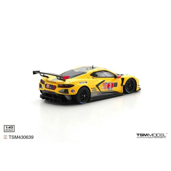 MCSlots Chevrolet Corvette C8.R #3 Corvette Racing 2022 IMSA Daytona 24Hrs 1:43 Scale TSM430639