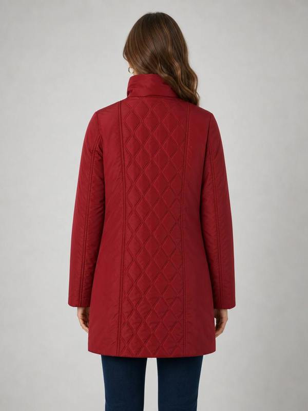 TIGI Diamond Quilt Coat