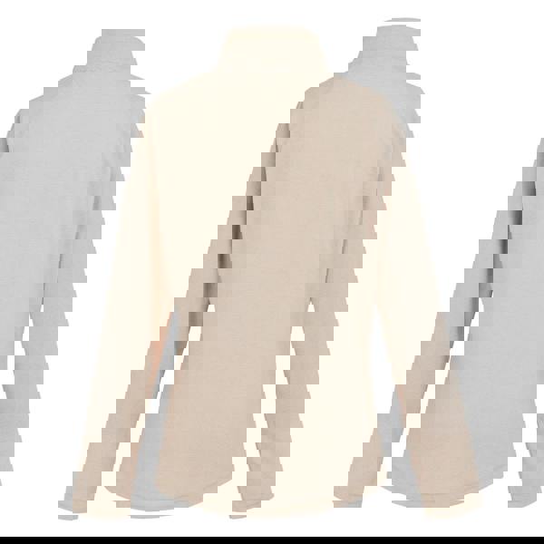 Regatta Great Outdoors Womens/Ladies Montes Half Zip Fleece Top - Warm Taupe/Blanc De Blanc - 