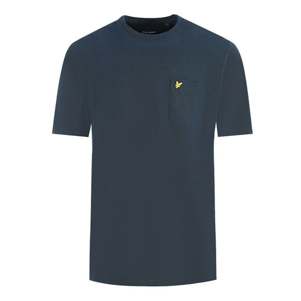 Lyle & Scott Sandwash Pique T-Shirt - Navy Blue