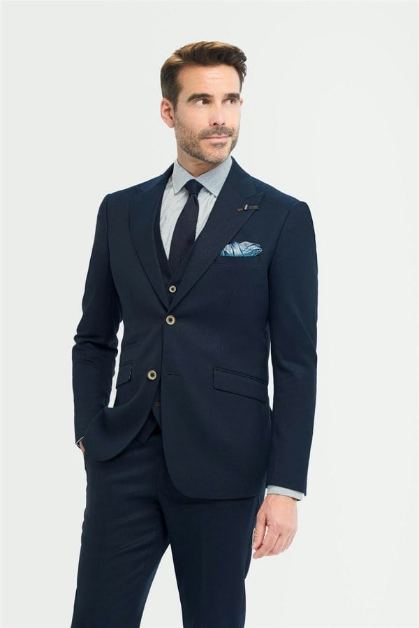 House of Cavani Tropez Navy Blazer