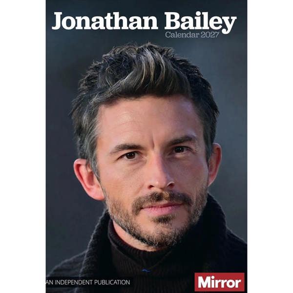 Jonathan Bailey A3 Calendar 2027, Wall Calendars, Month To View, Entertainment, Gift