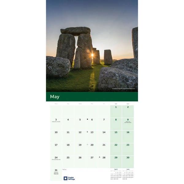 English Heritage, Stonehenge Calendar 2027, Wall Calendars, Month To View, Travel, Gift