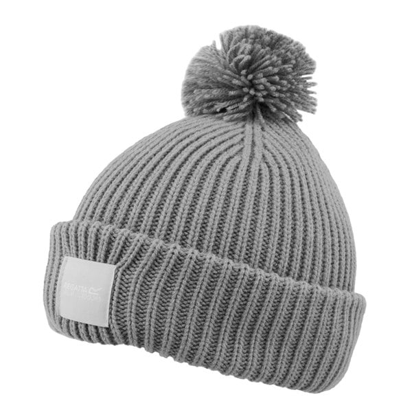 Regatta Unisex Adult Connora Pom Pom Beanie - Mineral Grey